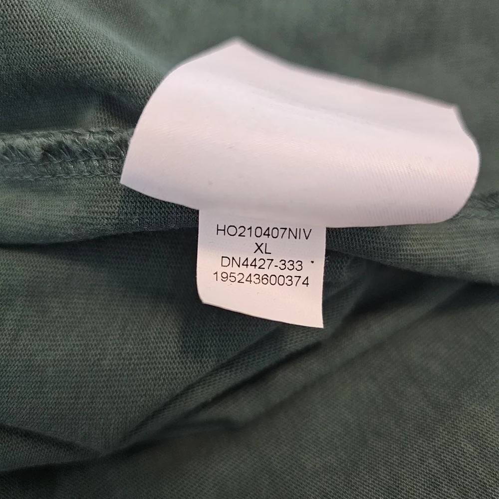 Jordan Shirt XL Dark Green Crew Neck